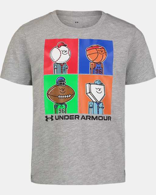 Toddler Boys' UA MVP Characters Short Sleeve T-Shirt